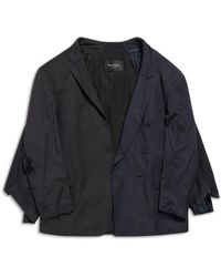 Balenciaga - Double Sleeve Tailored Jacket - Lyst