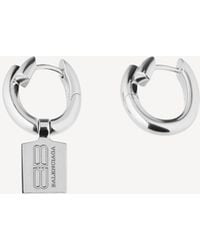 Balenciaga - Saint-Germain Tag Earrings - Lyst