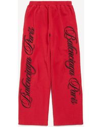 Balenciaga - Cursive Baggy Pants - Lyst