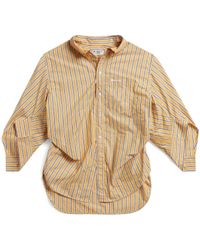 Balenciaga - Bb Corp Swing Twisted Shirt Yellow - Lyst