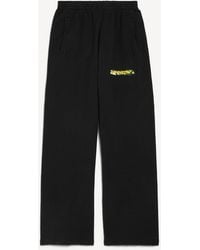 Balenciaga - Messy Spray Baggy Sweatpants - Lyst
