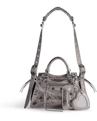 Balenciaga - Neo Cagole Xs Handbag Metallized - Lyst