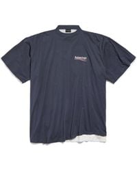 Balenciaga - Political Campaign Double T-Shirt - Lyst