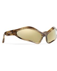 Balenciaga - Fennec Oval Sunglasses - Lyst