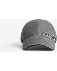 Balenciaga - Tilted Typo Cap - Lyst