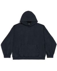 Balenciaga - Hand-drawn hoodie medium fit - Lyst