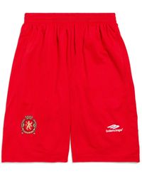 Balenciaga - Soccer baggy shorts - Lyst