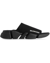 Balenciaga - Speed 2.0 Segmented-Sole Slides - Lyst