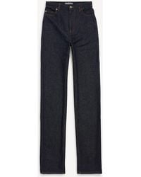 Balenciaga - High Waist Slim Jeans - Lyst