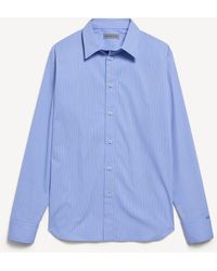 Balenciaga - Striped Poplin Shirt - Lyst
