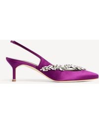 Balenciaga - Manolo Blahnik Slingback - Lyst