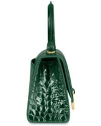 Balenciaga - Hourglass Xs Handbag Crocodile Embossed - Lyst