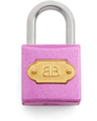 Balenciaga - Anhänger/Schlüsselring Bb Padlock - Lyst