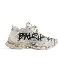 Balenciaga - Runner graffiti sneaker - Lyst