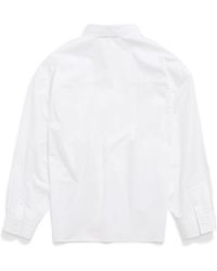 Balenciaga - Wrap Shirt Large Fit - Lyst