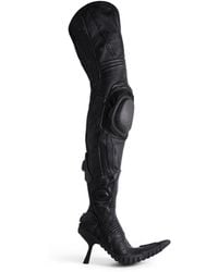 Balenciaga - Stivali sopra il ginocchio biker 90 mm - Lyst