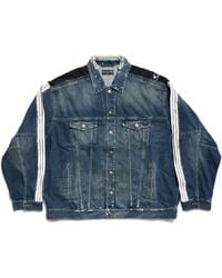 Balenciaga - Cut-Up Tracksuit Jacket - Lyst