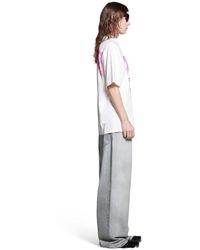 Balenciaga - Paris Tropical T-shirt Medium Fit - Lyst