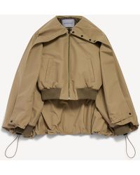 Balenciaga - Bomber Cape - Lyst