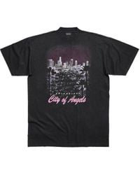 Balenciaga - City Of Angels Shrunk T-shirt - Lyst