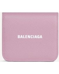 Balenciaga - Cash Flap Coin And Card Holder - Lyst