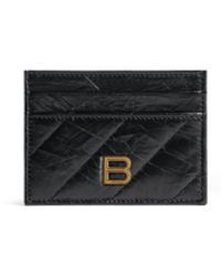 Balenciaga - Logo-plaque Leather Cardholder - Lyst