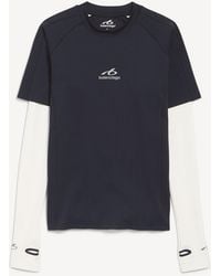 Balenciaga - Techwear Long Sleeve T-Shirt - Lyst