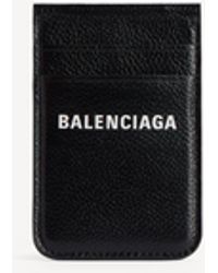 Balenciaga - Cash Magnet Card Holder With Stand - Lyst