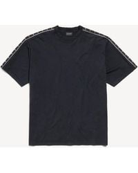 Balenciaga - Stripe Medium Fit T-Shirt - Lyst