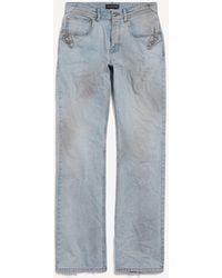 Balenciaga - City Straight Pants - Lyst