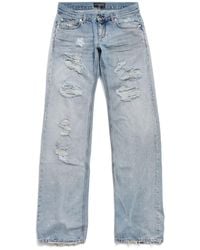 Balenciaga - Fitted Low-Waist Pants - Lyst