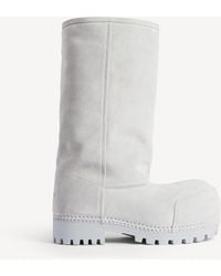 Balenciaga - Alaska Fur High Boot - Lyst