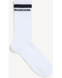 Balenciaga - Logo Socks - Lyst