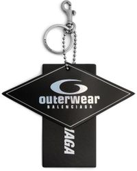 Balenciaga - Keychain 2 Tags Charm - Lyst