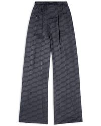 Balenciaga - Bb monogram jacquard pyjama shorts - Lyst
