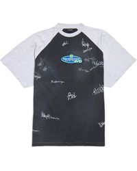 Balenciaga - Banana Oversized T-Shirt Mit Raglan-Ärmeln - Lyst