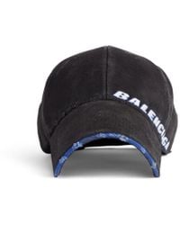 Balenciaga - Tilted Typo Cap - Lyst