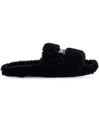 Balenciaga - Eco Shearling Slippers - Lyst