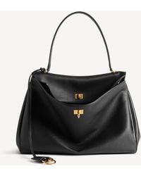 Balenciaga - Rodeo Handbag Large Grained Calfskin - Lyst
