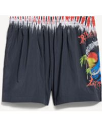 Balenciaga - Extreme Tie Dye Swim Shorts - Lyst