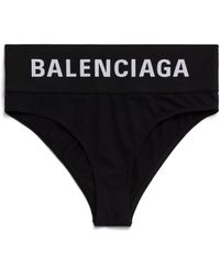 Balenciaga - Slip mit breitem elastischem bund - Lyst