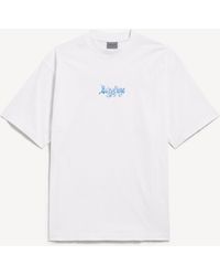 Balenciaga - Sketchy Medium Fit T-Shirt - Lyst