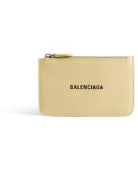 Balenciaga - Portemonnaie mit Logo-Print - Lyst
