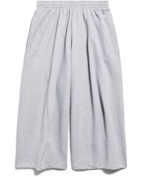 Balenciaga - Short baggy Sweatpants - Lyst