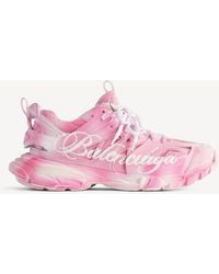 Balenciaga - Track Stencil Logo Sneaker - Lyst
