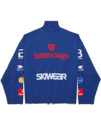 Balenciaga - Sponsor Long Sleeve Turtleneck - Lyst