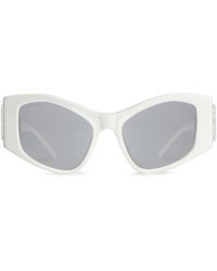 Balenciaga - Dynasty xl d-frame sonnenbrille - Lyst