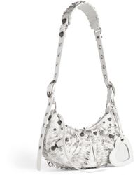 Balenciaga - Le Cagole Xs Shoulder Bag With Safety Pins - Lyst