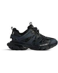 Balenciaga - Track Nylon And Mesh Trainers - Lyst