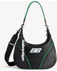 Balenciaga - Biker Hobo Messenger Bag Small - Lyst